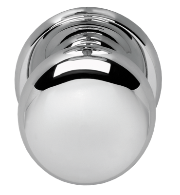 Intersteel Klassieke voordeurknopCastor chroom Ø 8cm - 0016.393033