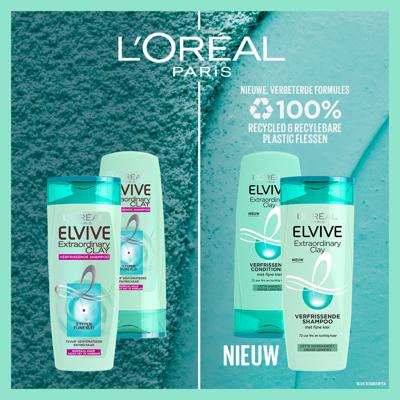 Loreal Elvive cremespoeling extraordinary clay (200 ml) Loreal Elvive cremespoeling extraordinary clay (200 ml)