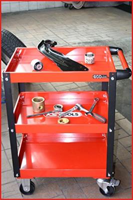 KS Tools 890.0001 Servicewagen Plaatstaal Kleur (specifiek): Rood