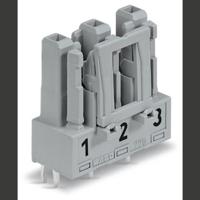 WAGO 770-803 Netstekker WINSTA MIDI Bus, inbouw verticaal Totaal aantal polen: 3 25 A Zwart 100 stuk(s) - thumbnail