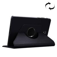 Litchi Texture Horizontal Flip 360 Degrees Rotation Leather Case for Galaxy Tab S4 10.5 T830 / T835 with Holder (Black) - thumbnail