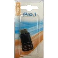 Enzo Pro-1 HDMI adapter haaks male->female 9284020 - thumbnail