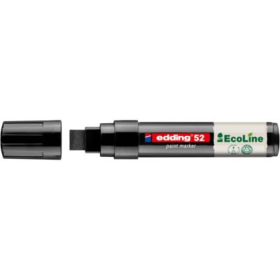 Paintmarker edding 52 eco waterbasis 4-15mm zwart