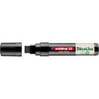 Paintmarker edding 52 eco waterbasis 4-15mm zwart - thumbnail