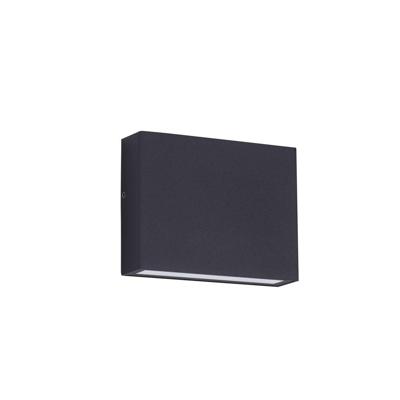 Lyora Strakke wandspotTick downlighter zwart - 9030815