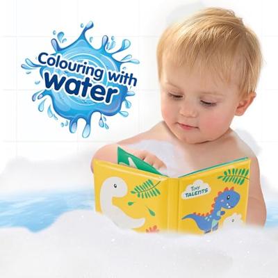 SES badboek - kleuren met water dino's