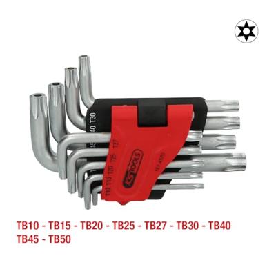 KS Tools 151.4570 TX Haakse schroevendraaierset TB 10, TB 15, TB 20, TB 25, TB 27, TB 30, TB 40, TB 45, TB 50 9-delig KS Tools 151.4570 TX Haakse schroevendraaierset TB 10, TB 15, TB 20, TB 25, TB 27, TB 30, TB 40, TB 45, TB 50 9-delig