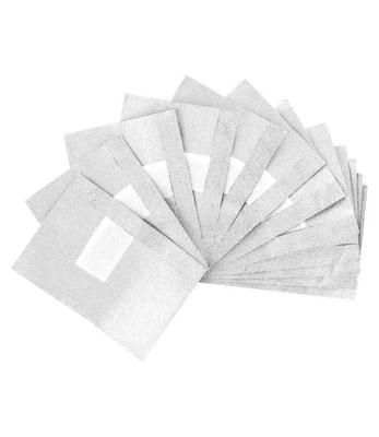 VoorNails aluminium folie vellen met sponsje 100st.