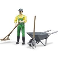 Bruder delige figurenset boer met accessoires - thumbnail