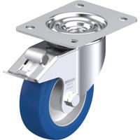 Blickle LK-ALBS 125K-3-FI Zwenkwiel met rem Wieldiameter: 125 mm Draagvermogen (max.): 350 kg 1 stuk(s) - thumbnail