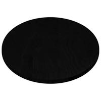 Tafelblad 140x60x2 cm ovaal massief eikenhout donkerbruin - thumbnail