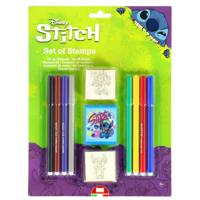Disney Stitch Stempelset 11-delig - thumbnail
