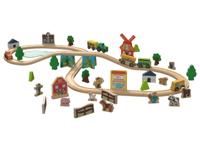 Playtive Houten treinset (Boerderij) - thumbnail