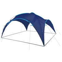 VidaXL Partytent boog 450x450x265 cm donkerblauw - thumbnail