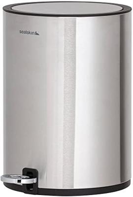 Sealskin Pedaalemmer 3 liter vrijstaand Industrial RVS geborsteld