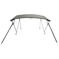 VidaXL Biminitop 4 bogen met mesh zijwanden 243x(200-213)x137 cm - thumbnail