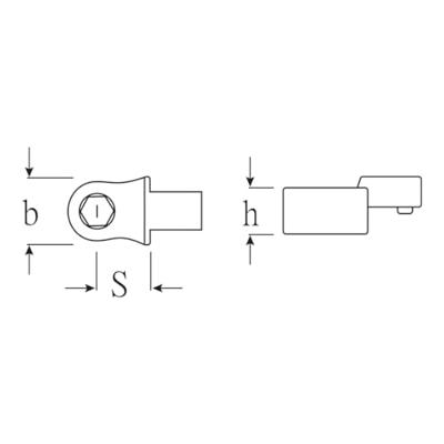 Stahlwille 58262610 Bit-houder-insteekgereedschap