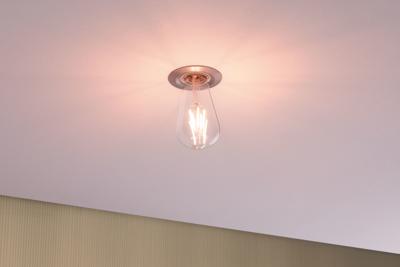 Paulmann 28703 LED-lamp Energielabel F (A - G) E27 7.5 W Warmwit (Ø x h) 64 mm x 140 mm 1 stuk(s)