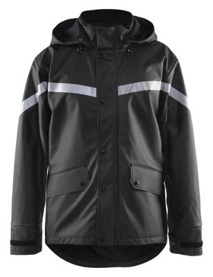 Blåkläder Regenjas LEVEL 2 43052003 | Zwart | Maat XL - 7330509569122 Blåkläder Regenjas LEVEL 2 43052003 | Zwart | Maat XL - 7330509569122