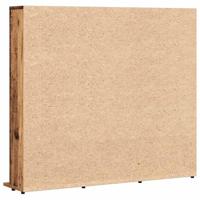 Cd-kast 100x23x89,5 cm bewerkt hout oud houtkleurig - thumbnail