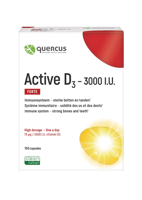 Quercus Active D3 3000 IU Capsules - thumbnail