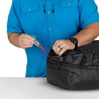 Osprey Transporter Squffel 70 Duffel Raven Black/Black 70L - thumbnail
