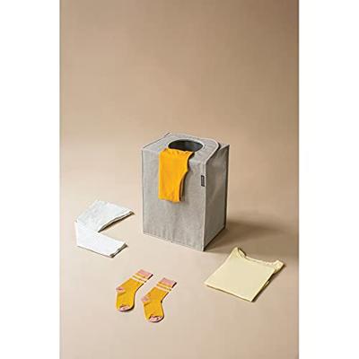 Brabantia wastas rechthoekig 55 liter grey
