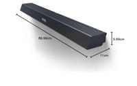 Philips B8405/10 SoundBar met Draadloze Subwoofer (2.1-Kanaals, Bluetooth, 240 W, Dolby Atmos, HDMI eARC, Compatibel met DTS Play-Fi, Spraakassistenten, Laag Design) - 2020/2021 Model - thumbnail