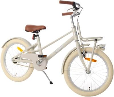 AMIGO Urban Aluminium Frame 18 Inch Meisjes Terugtraprem Zandbruin