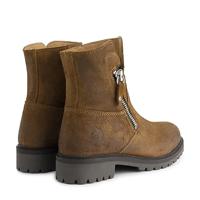 Travelin&apos; Women - Zipper boot - Cognac - Maat 42 - thumbnail