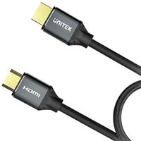 UNITEK C139W HDMI kabel 3 m HDMI Type A (Standaard) Zwart, Grijs - thumbnail
