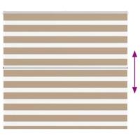 Zebra Blind 165x100 cm stofbreedte 160,9 cm polyester zandbruin - thumbnail