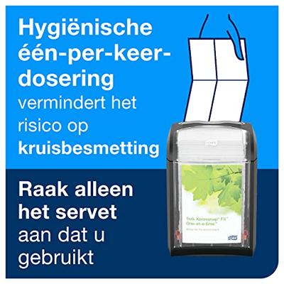 Servet tork n14 advanced multifold 2laags wit | 6 stuks