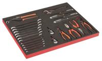 Bahco Foaminlay Fit&Go 3/3 met schroevendraaiers en tangen - met lasermarkering - 24-delig - FF1A210LM - thumbnail