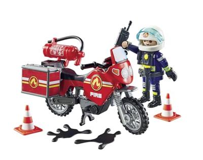 PLAYMOBIL Action Heroes brandweer op de plaats van het ongeval 71466