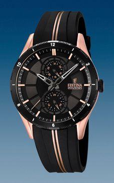 Horlogeband Festina F16842.1 Rubber Zwart 21mm Horlogeband Festina F16842.1 Rubber Zwart 21mm