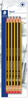 Staedtler Noris HB 122-2 BK10 Potloodset Hardheid: HB 10 stuk(s)