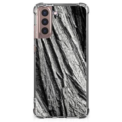 Stevig Telefoonhoesje Samsung Galaxy S21 Plus Boomschors Grijs Stevig Telefoonhoesje Samsung Galaxy S21 Plus Boomschors Grijs