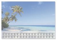 Sigel HO470 Bureau onderlegger Beach 3-jaarskalender Meerdere kleuren (b x h) 595 mm x 410 mm - thumbnail