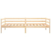 Slaapbank zonder matras 80x200 cm massief grenenhout - thumbnail