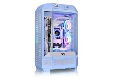 Thermaltake The Tower 300 Hydrangea Blue Micro-tower PC-behuizing Blauw