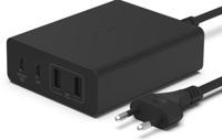 Belkin boostcharge pro 4-poorts gan wandlader (zwart, 108w) - thumbnail