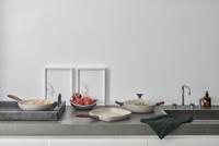 Sambonet Hapjespan - Sauteuse - Rock &apos;n&apos; Rose - Creme - ø 28 cm / 3.6 liter - standaard anti-aanbaklaag - thumbnail