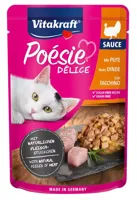 PoesieDelice kalkoen saus 85 gram Vitakraft - Vitakraft - thumbnail