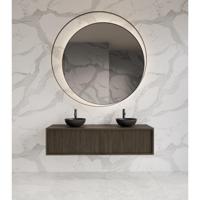 Onderkast Gliss Design Heronimus 140x45x35 cm 2 Laden Met Topplaat Charcoal - thumbnail