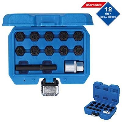 Brilliant Tools BT691210 Velgenslot-assortiment voor Mercedes, 12-delig