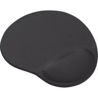 Trust Bigfoot Gel Muismat met polssteun Ergonomisch Zwart - thumbnail