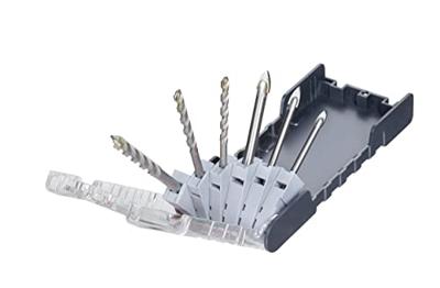 kwb 109146 Glasboorset 6-delig 5 mm, 6 mm, 8 mm Snelspanboorhouder, Tandkransboorhouder 6 stuk(s)
