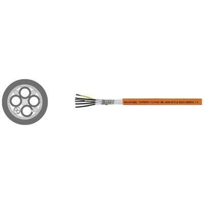 Helukabel TOPSERV® 113 Servokabel 4 G 6 mm² + 2 x 1.50 mm² Oranje 78951 500 m