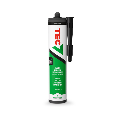 Tec7 patroon universele kit 310ml zwart - 535106000